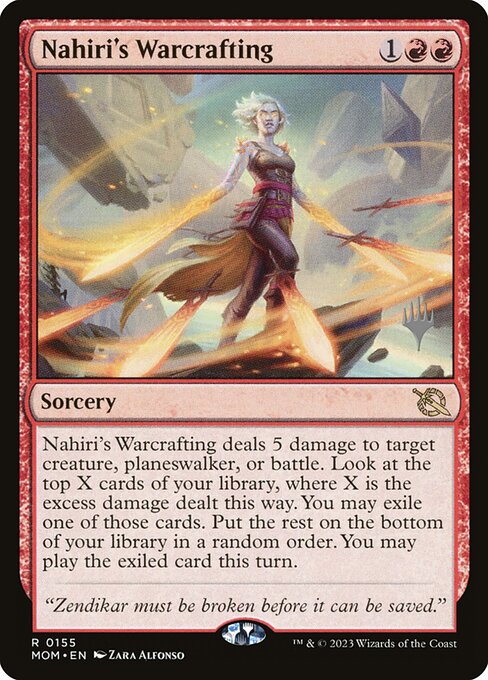 Magic the Gathering Card - Nahiri's Warcrafting - MTG Circle