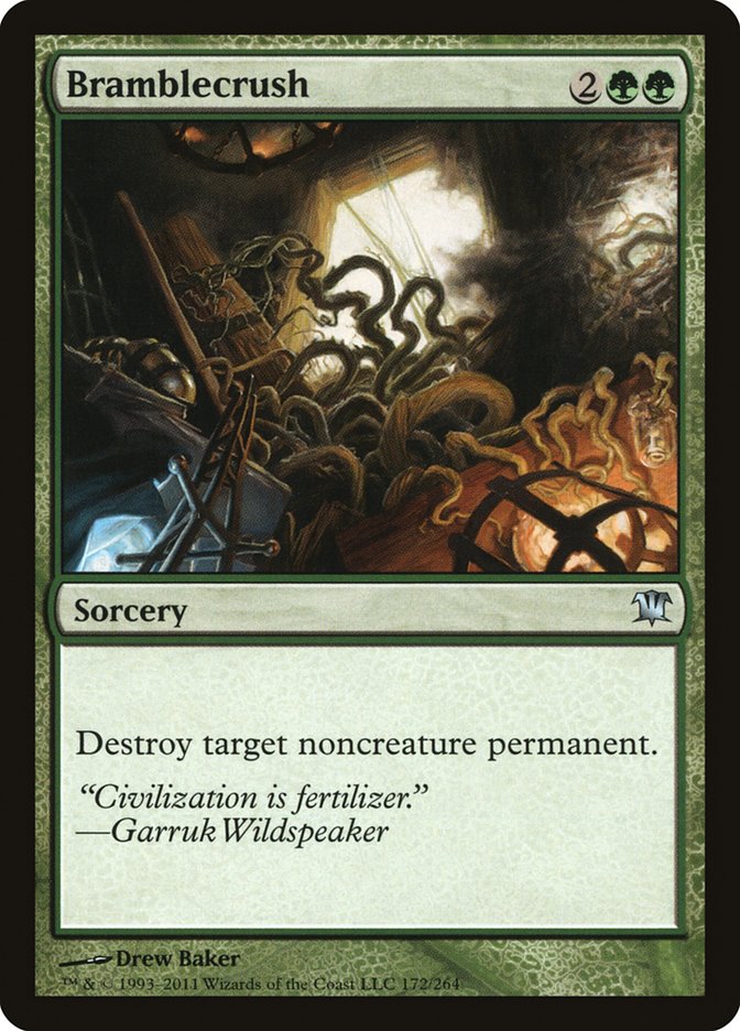 Magic the Gathering Card - Bramblecrush - MTG Circle