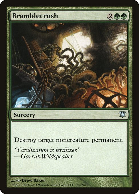 Magic the Gathering Card - Bramblecrush - MTG Circle