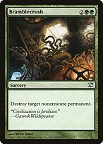 Magic the Gathering Card - Bramblecrush - MTG Circle