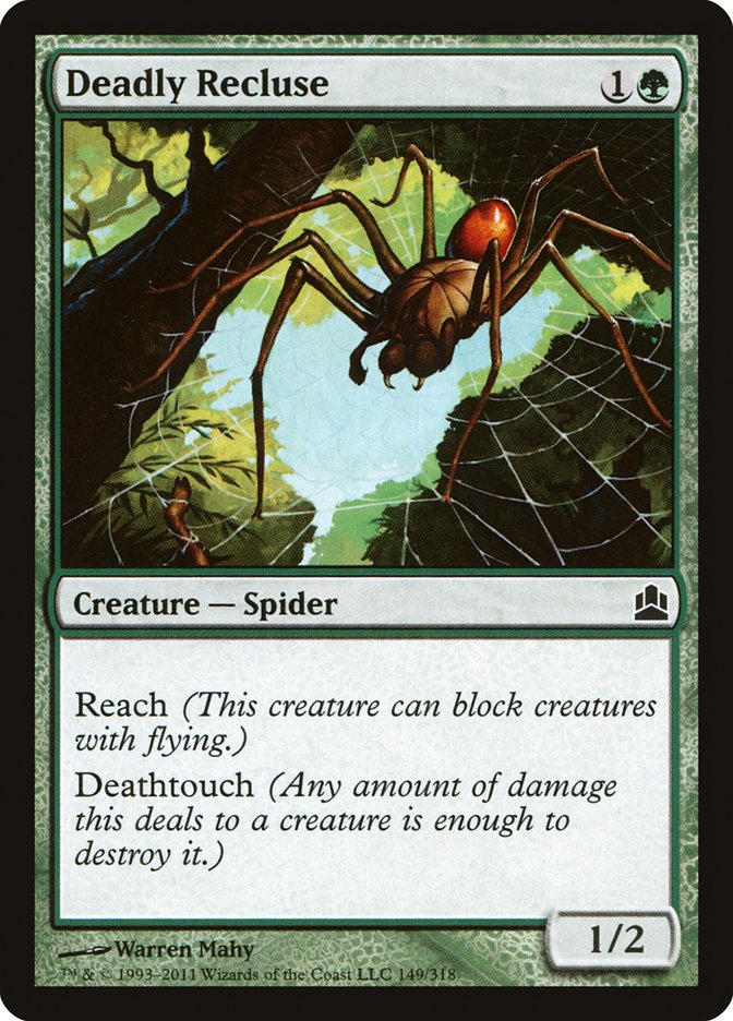Magic the Gathering Card - Deadly Recluse - MTG Circle