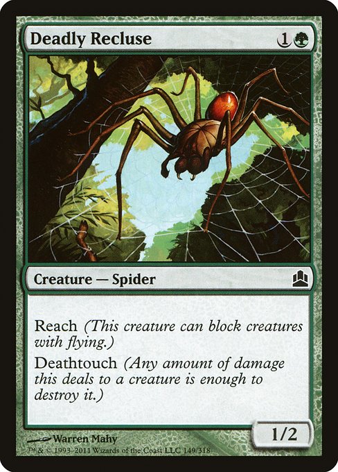 Magic the Gathering Card - Deadly Recluse - MTG Circle