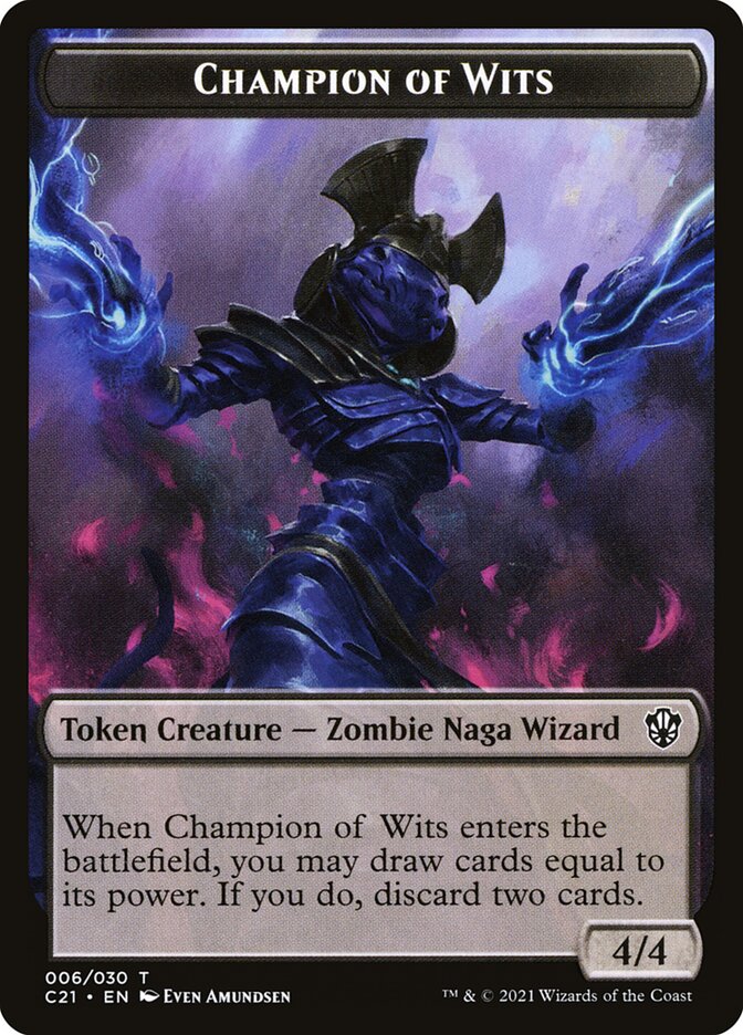 Magic the Gathering Card - Champion of Wits - MTG Circle