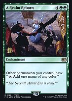 Magic the Gathering Card - A Realm Reborn - MTG Circle