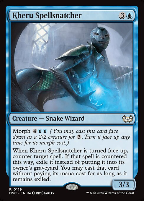 Magic the Gathering Card - Kheru Spellsnatcher - MTG Circle