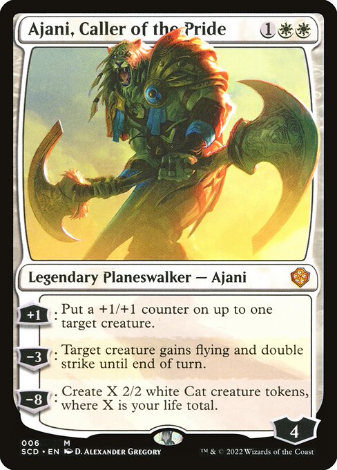 Magic the Gathering Card - Ajani, Caller of the Pride - MTG Circle