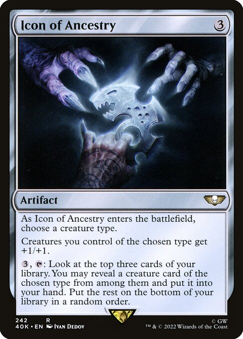 Magic the Gathering Card - Icon of Ancestry - MTG Circle