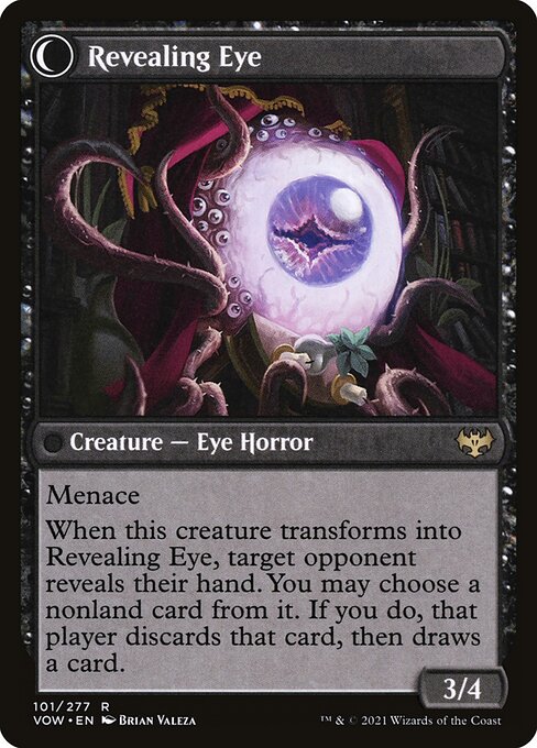 Magic the Gathering Card - Revealing Eye - MTG Circle