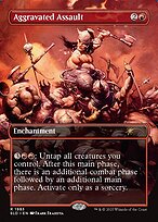 Magic the Gathering Card - Aggravated Assault - MTG Circle