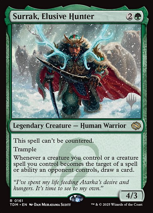 Magic the Gathering Card - Surrak, Elusive Hunter - MTG Circle