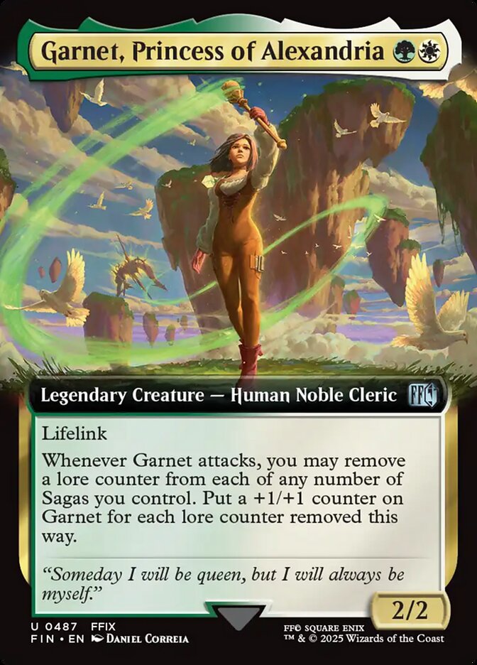 Magic the Gathering Card - Garnet, Princess of Alexandria - MTG Circle