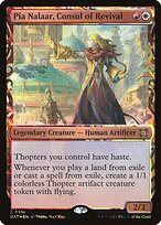 Magic the Gathering Card - Pia Nalaar, Consul of Revival - MTG Circle