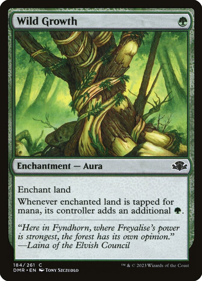 Magic the Gathering Card - Wild Growth - MTG Circle