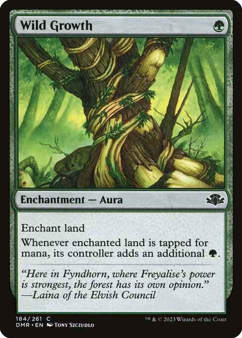 Magic the Gathering Card - Wild Growth - MTG Circle