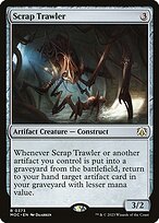 Magic the Gathering Card - Scrap Trawler - MTG Circle