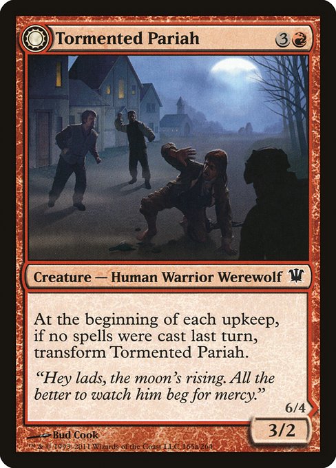 Magic the Gathering Card - Tormented Pariah - MTG Circle