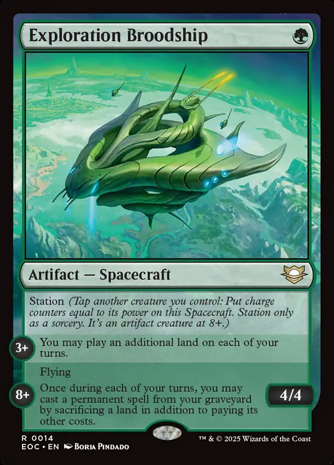 Magic the Gathering Card - Exploration Broodship - MTG Circle