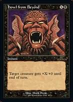 Magic the Gathering Card - Howl from Beyond - MTG Circle