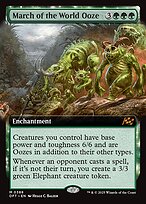 Magic the Gathering Card - March of the World Ooze - MTG Circle