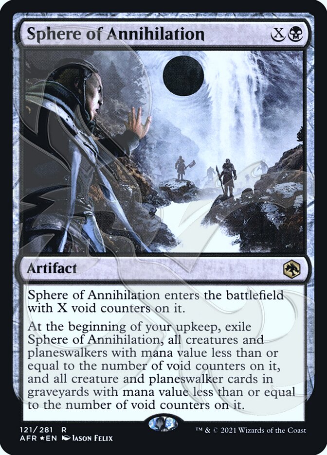 Magic the Gathering Card - Sphere of Annihilation - MTG Circle