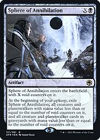 Magic the Gathering Card - Sphere of Annihilation - MTG Circle