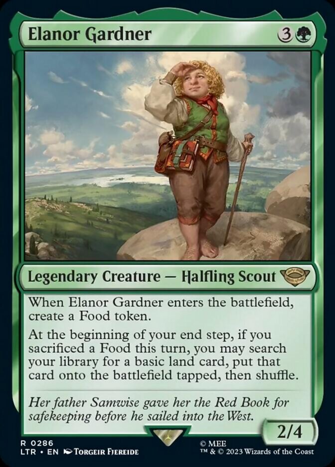 Magic the Gathering Card - Elanor Gardner - MTG Circle