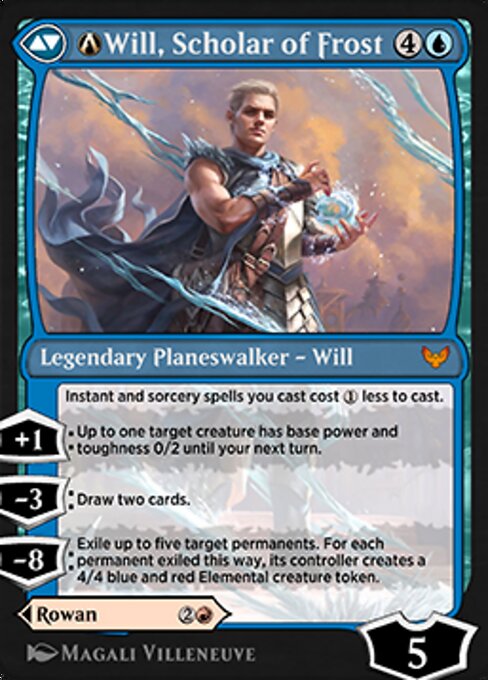 Magic the Gathering Card - A-Will, Scholar of Frost - MTG Circle