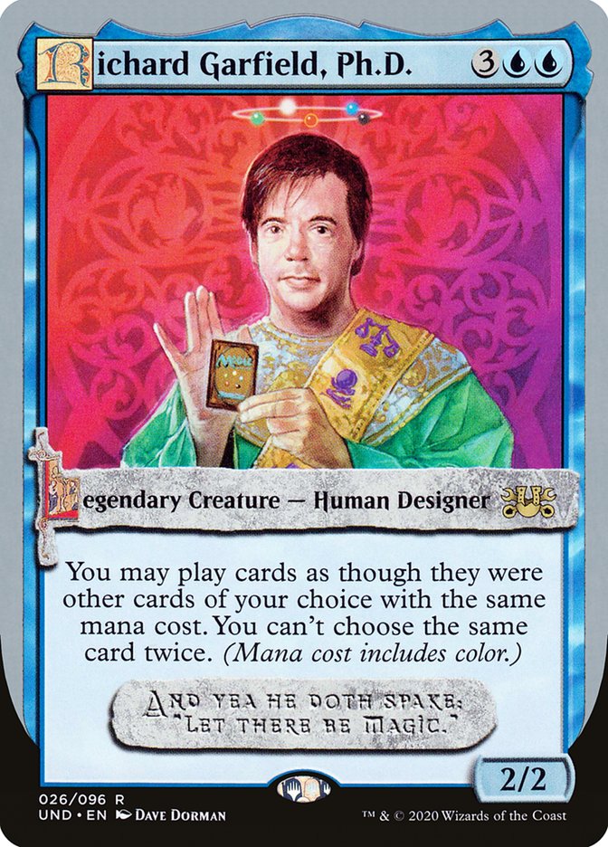 Magic the Gathering Card - Richard Garfield, Ph.D. - MTG Circle