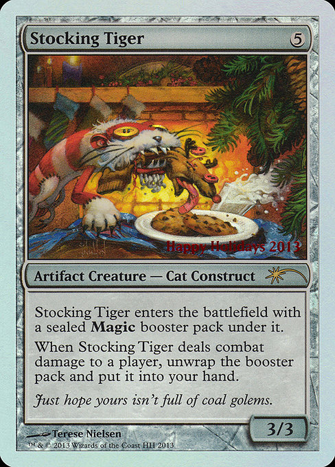 Magic the Gathering Card - Stocking Tiger - MTG Circle