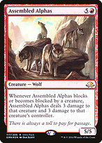 Magic the Gathering Card - Assembled Alphas - MTG Circle