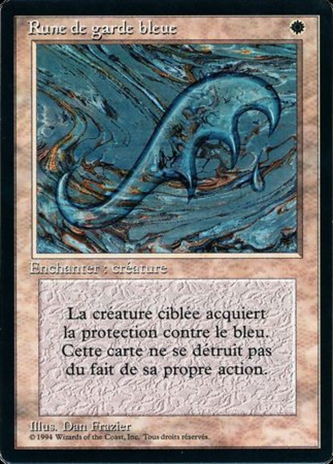 Magic the Gathering Card - Blue Ward - MTG Circle
