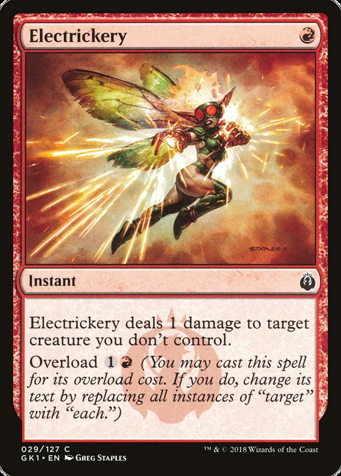 Magic the Gathering Card - Electrickery - MTG Circle