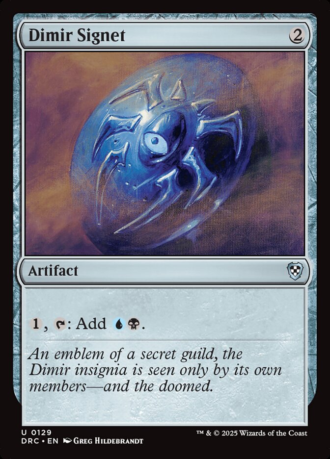 Magic the Gathering Card - Dimir Signet - MTG Circle