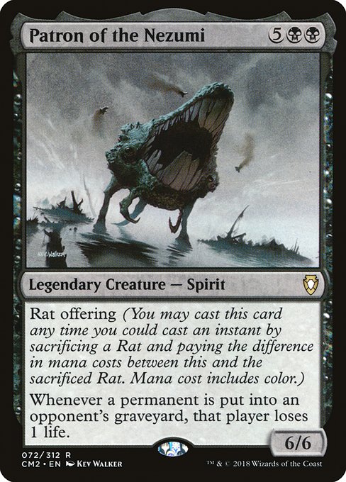 Magic the Gathering Card - Patron of the Nezumi - MTG Circle