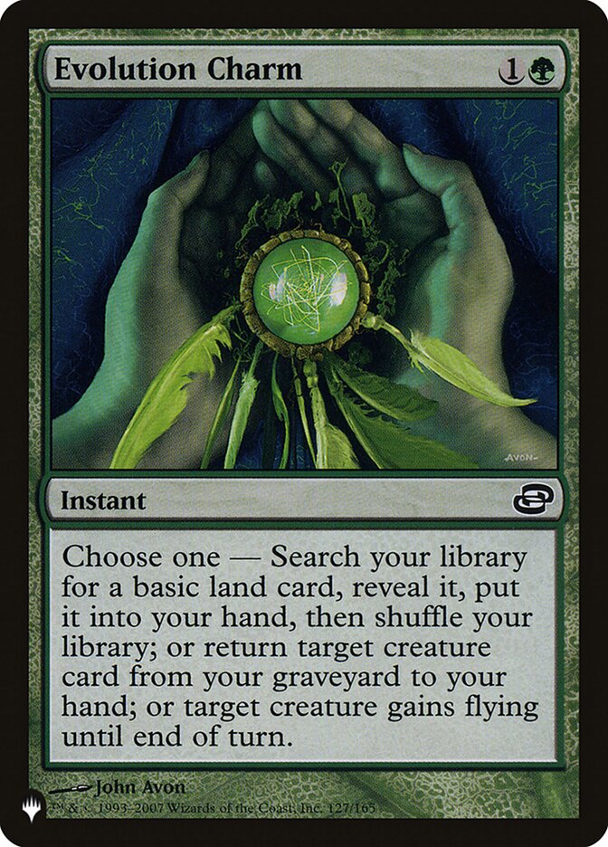 Magic the Gathering Card - Evolution Charm - MTG Circle