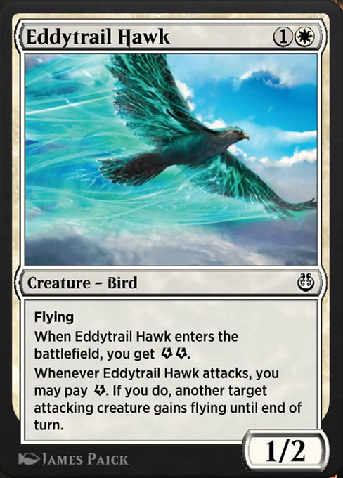 Magic the Gathering Card - Eddytrail Hawk - MTG Circle