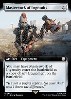 Magic the Gathering Card - Masterwork of Ingenuity - MTG Circle