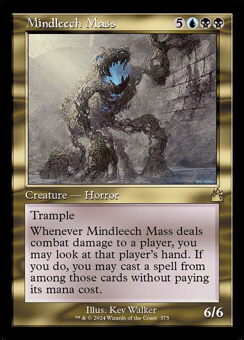 Magic the Gathering Card - Mindleech Mass - MTG Circle