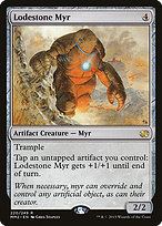 Magic the Gathering Card - Lodestone Myr - MTG Circle