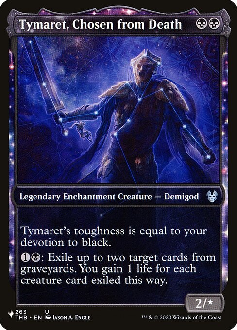 Magic the Gathering Card - Tymaret, Chosen from Death - MTG Circle
