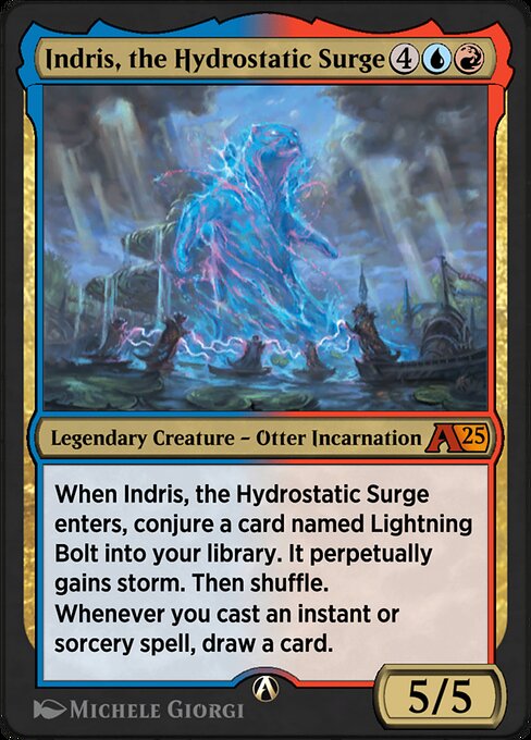 Magic the Gathering Card - Indris, the Hydrostatic Surge - MTG Circle