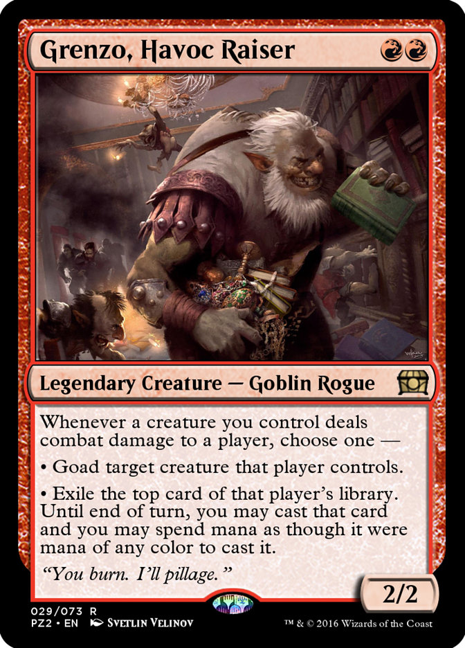Magic the Gathering Card - Grenzo, Havoc Raiser - MTG Circle