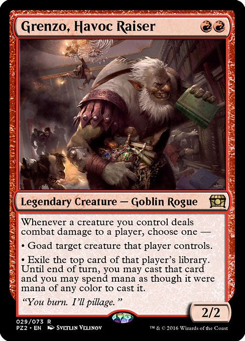 Magic the Gathering Card - Grenzo, Havoc Raiser - MTG Circle