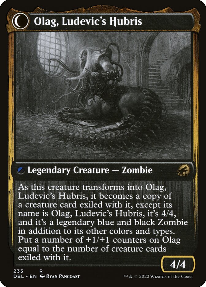 Magic the Gathering Card - Olag, Ludevic's Hubris - MTG Circle