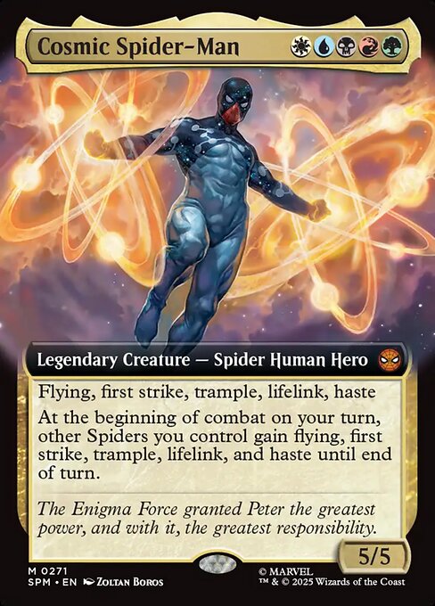 Magic the Gathering Card - Cosmic Spider-Man - MTG Circle