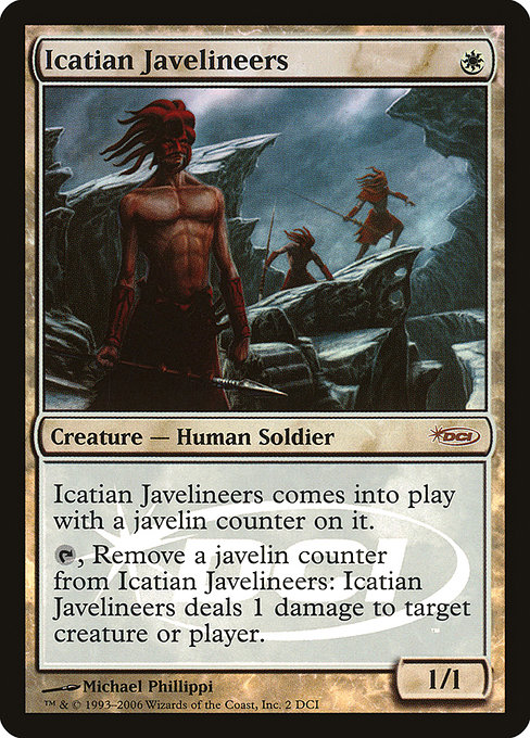 Magic the Gathering Card - Icatian Javelineers - MTG Circle