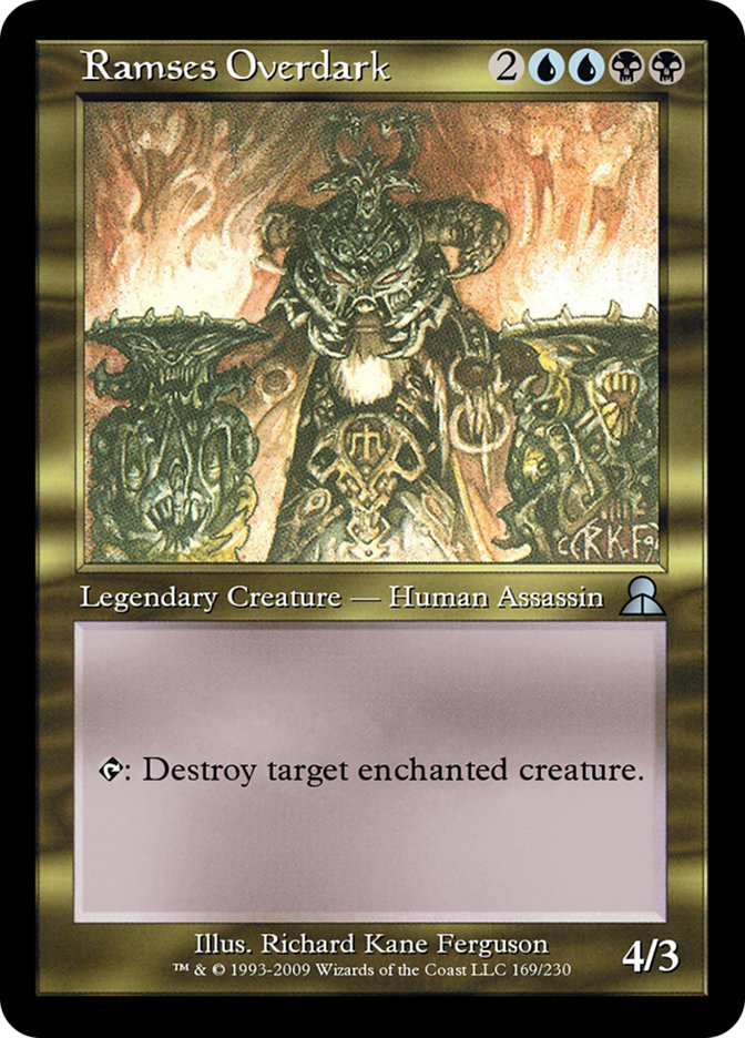 Magic the Gathering Card - Ramses Overdark - MTG Circle