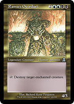 Magic the Gathering Card - Ramses Overdark - MTG Circle