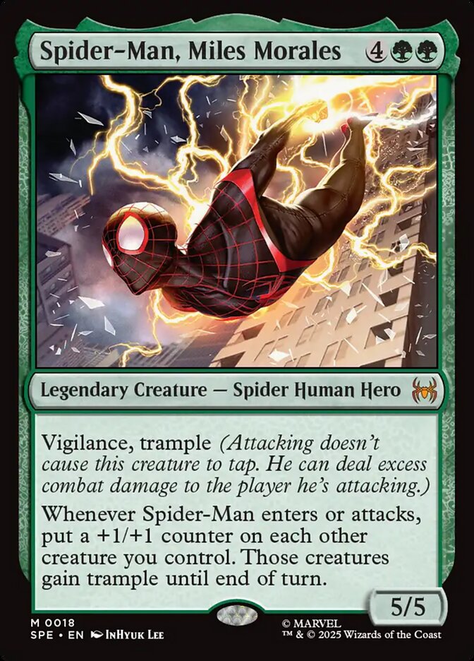 Magic the Gathering Card - Spider-Man, Miles Morales - MTG Circle