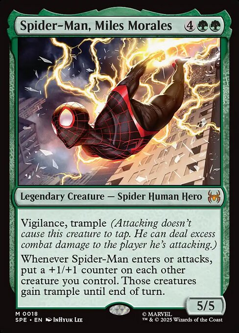 Magic the Gathering Card - Spider-Man, Miles Morales - MTG Circle